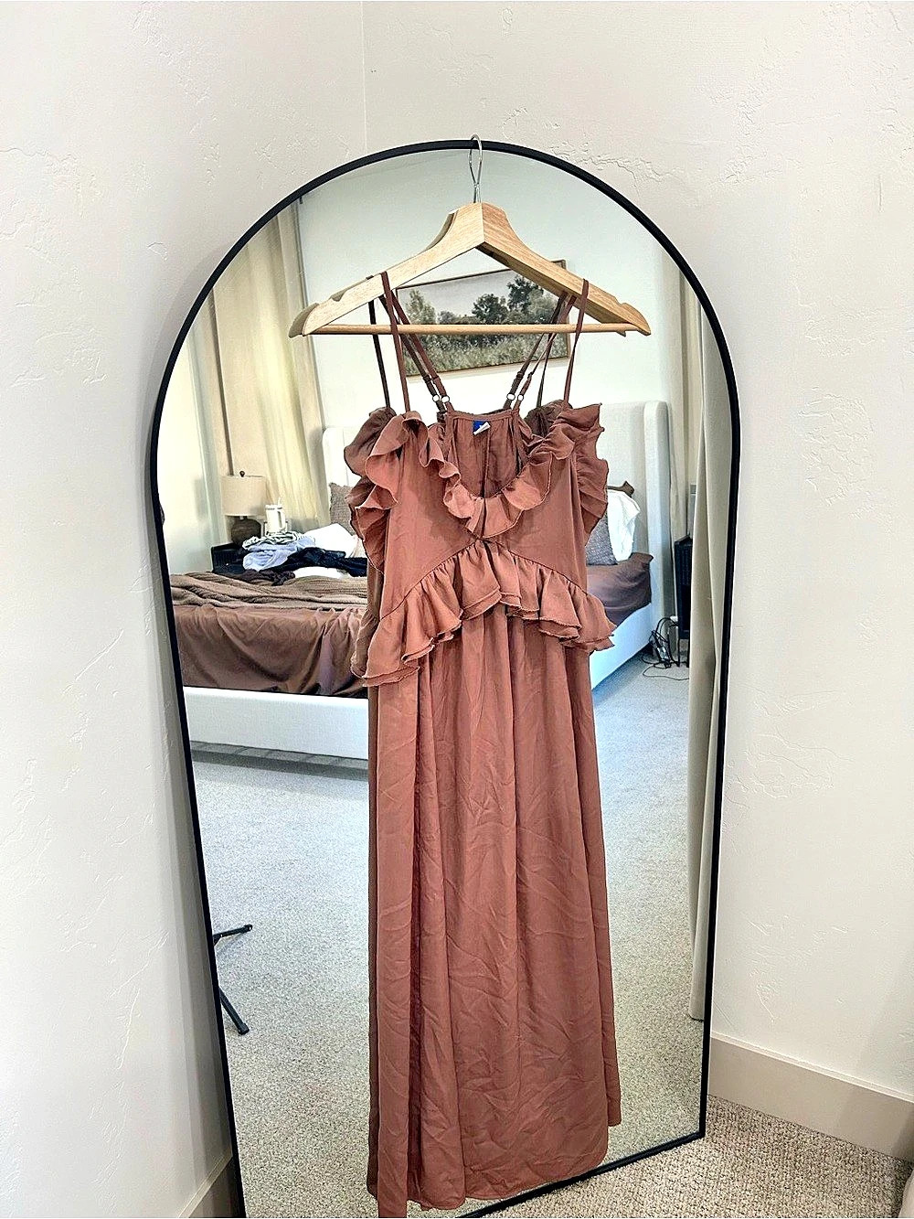 Old Navy Women's Maxi Dress in Brown Size XS Like New